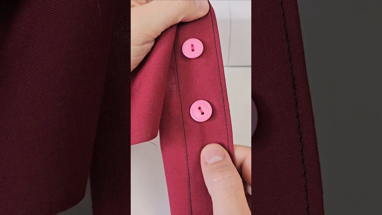 Button sewing