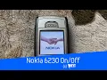 Nokia 6230 On/Off