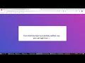 Demo codeigniter Registration with email verification