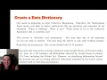 Data Dictionary