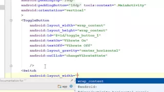 Android Studio Tutorial 13 Working with Toggle Button