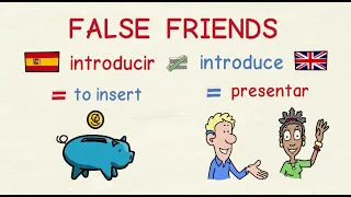 Top 10 VERBOS falsos amigos/false friends español-inglés