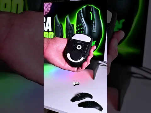 ماوس هكر طبيعي ثلاثه بواحد 😍 من razer