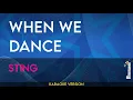 Download Lagu When We Dance - Sting (KARAOKE)