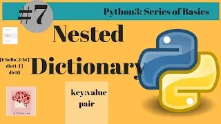 Python3 Series of Basics Python Nested Dictionary