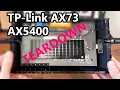 TP Link AX5400 AX73 WiFi 6 Router Teardown