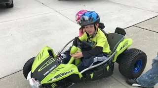 Modified Power Wheels Dune Racer 36V First Run