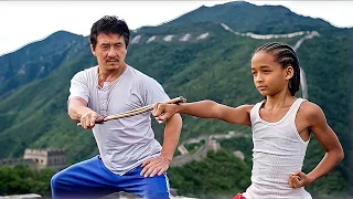 بعد ما زمايله ضربوه واتنمروا عليه بيقرر يتعلم الكاراتيه عشان يتغلب عليهم كلهم The Karate Kid 