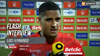 I Liga (#9) | Santa Clara 1-2 Benfica: Flash Interview Luis Fernando