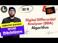 Digital Differential Analyzer DDA Algorithm Computer Graphics Bangla Tutorial Lecturelia