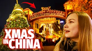 I Didn’t Expect a Christmas Market Like This in CHINA