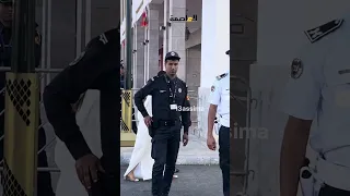 ريم شباط تسارع الخطوات لتلحق بمجلس النواب دقائق قبل خطاب الملك بمناسبة افتتاح الدورة التشريعية 