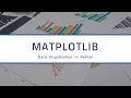 Data Visualization in Python using matplotlib Tutorial Besant Technologies