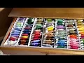 Have and USE a Master Set of DMC Embroidery Floss How to keep it fully stocked