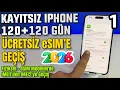 Unregistered iPhone 4 Extension Until 2026 FREE and NO APP REQUIRED Physical eSIM