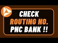 How to Check PNC Routing Number
