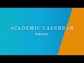 FAQs - Academic Calendar Refresh