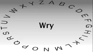 SAT Vocabulary Words and Definitions Wry