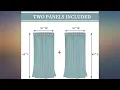 BGment Linen Look Semi Sheer Curtains for Bedroom Grommet Light Filtering Casual review