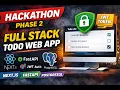 Hackathon Phase 2 - Full Stack Todo Web App Next js FastAPI PostgreSQL JWT Auth
