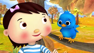 It's Fall Season! 🍂 🍁 Four Seasons Song! | Little Baby Bum