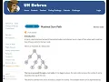 Maxiamal Sum Path - Python