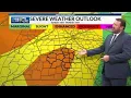 WRBL News 3 Sunday AM Forecast