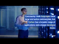 Difference between PHP and Python language