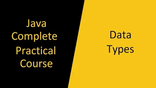 Data Types Java Programming From Basics to Advanced