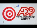 How does ADP TotalSource PEO work