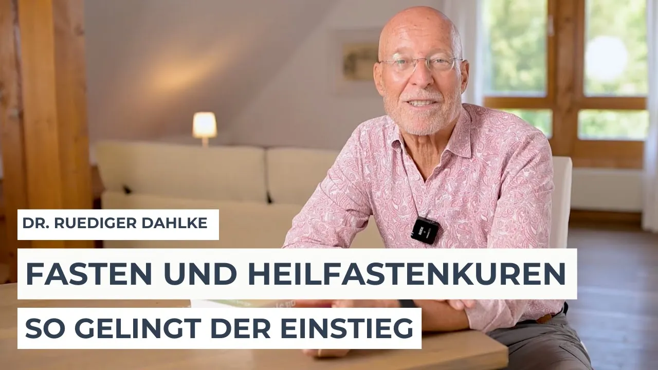 Ruediger Dahlke spricht über Intervallfasten und Heilfasten als langfristige Gesundheitskur