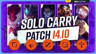 Download The NEW BEST SOLO CARRY CHAMPIONS on PATCH 14.10 - League of Legends MP3