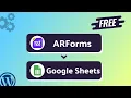 Integrating ARForms with Google Sheets Step-by-Step Tutorial Bit Integrations