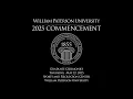 WPUNJ 2025 Graduate Commencement - Arts Humanities and Social Sciences Education