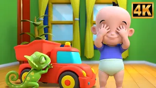 Hide and Seek Song for Kids | Fun Nursery Rhymes & Preschool Learning