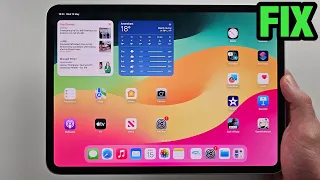 iPad Pro Screen Not Responding To Touch SOLVED