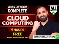 Complete Cloud Computing in One Shot 4 Hours Semester Exam Hindi