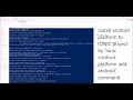 Create eCommerce chatbot mobile app with IONIC and WoowBot
