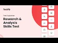 Research Analysis Skills Test