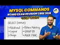 MySQL Complete Revision One Shot for CBSE Class 12 Computer Science SQL for CBSE Board Exam