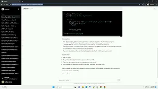 Python 3 Simon Says For Loop String Comparison