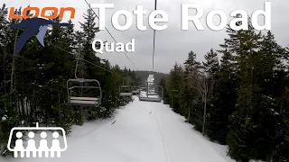 Loon Mountain - Tote Road Quad Loon Peak to South Peak