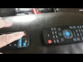 How to program the five IR buttons on the MX3 air mouse