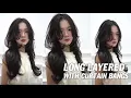 Download Lagu Perfect Long Layered Haircut Tutorial Steps | How to cut a Perfect Long Layered With Curtain Bangs