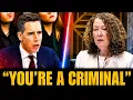 Josh Hawley Catches Biden s BLM Director in a Major Lie Then She Turns into a FROZEN Statue