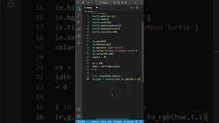 How to Draw Rainbow In Python Turtle