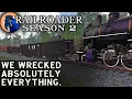 WRECK THE ENTIRE RAILROAD to buy a new big toy ES DT in Railroader S2e9