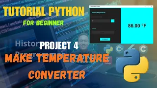 4 Project Based Learning Python - Make Temperature Converter With Tkinter Source Code