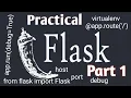 Python Flask Web Development Tutorial Part 1