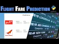 Flight Fare Prediction Software Using Python